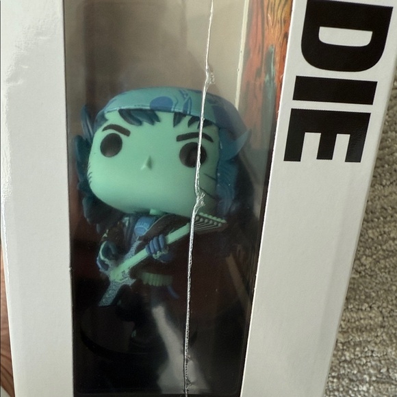 Funko Pop Eddie Figure with Red and Black Design - Picture 3 of 5